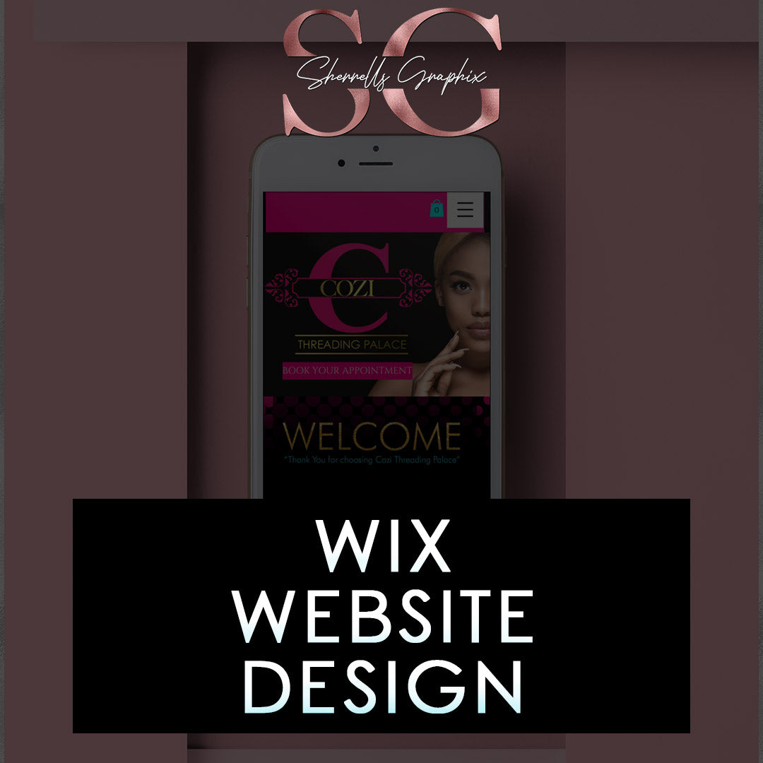 CUSTOM WIX WEBSITE DESIGN image 0