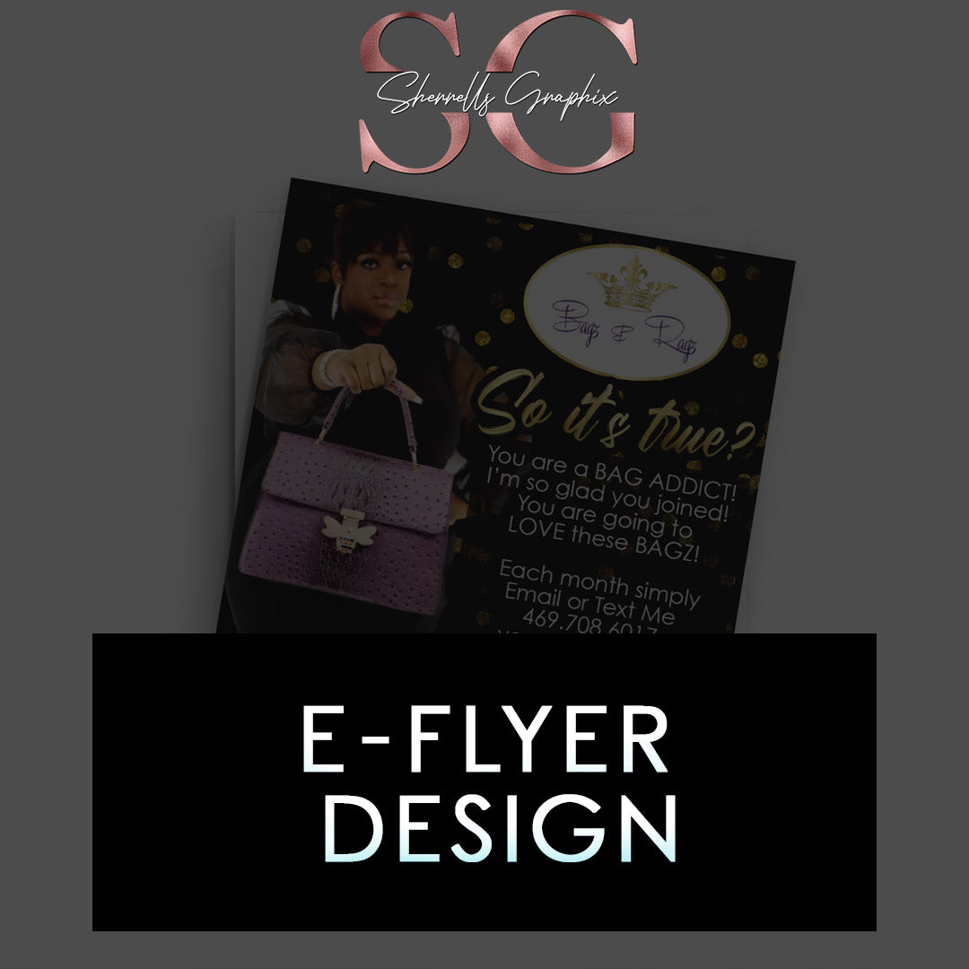 CUSTOM E-FLYER DESIGN image 0