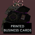 CUSTOM DOUBLE SIDED BUSINESS CARD DESIGN (PRINTED) image 0