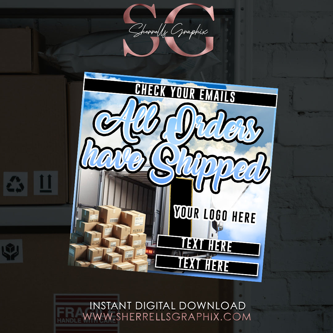 INSTANT DIGITAL DOWNLOAD ALL ORDERS HAVE SHIPPED BLUE  E-FLYER DESIGN