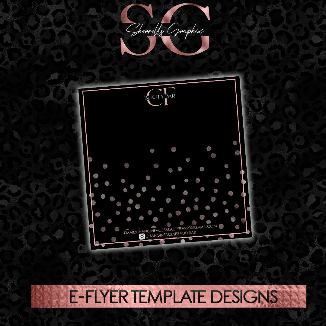 CUSTOM E-FLYER TEMPLATE