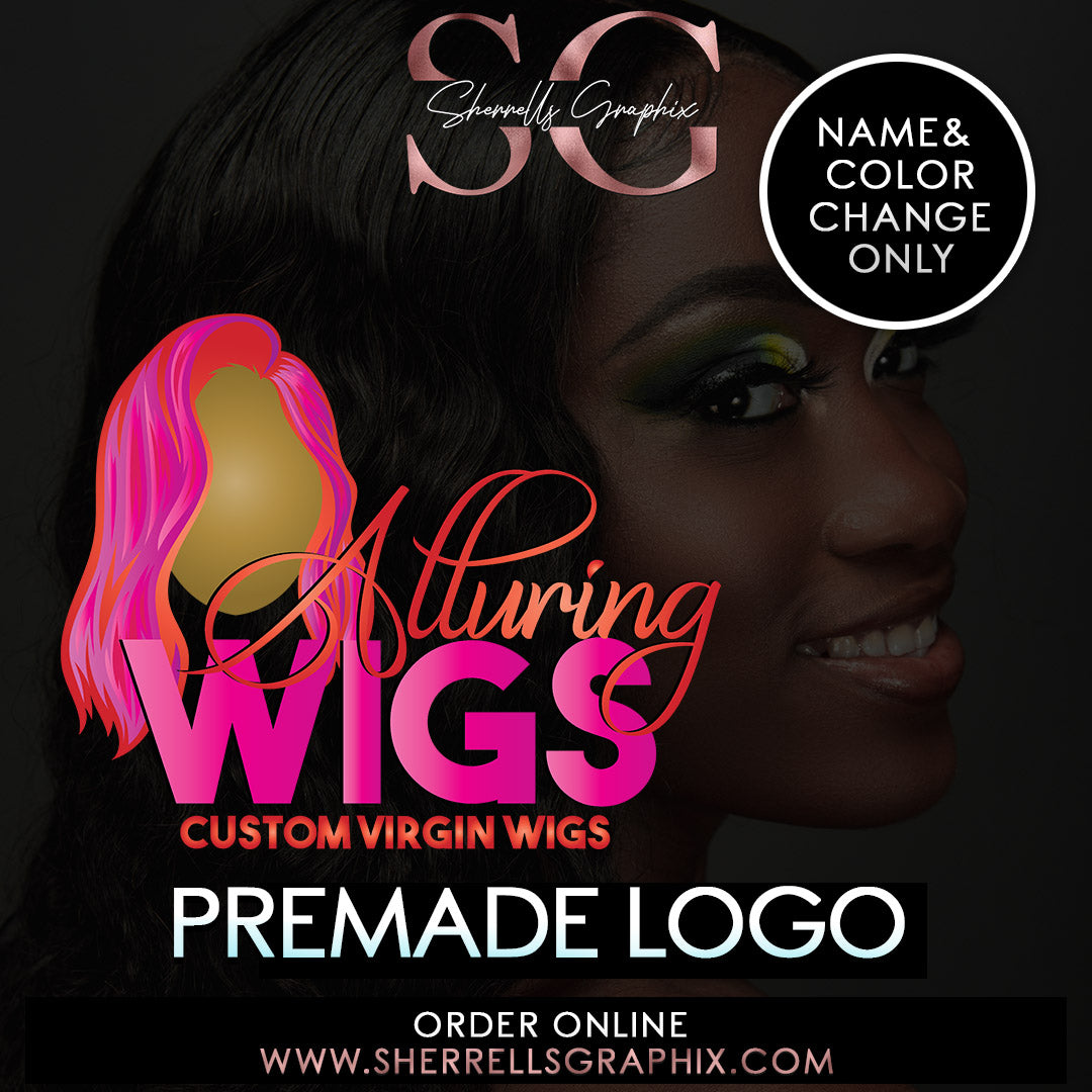 PREMADE IMAGE LOGO DESIGN (HAIR 2) image 0
