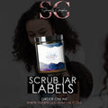 BODY SCRUB JAR LABELS (PRINTED) image 0