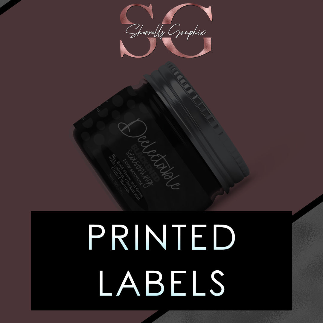 CUSTOM PRODUCT LABELS (PRINTED) image 0