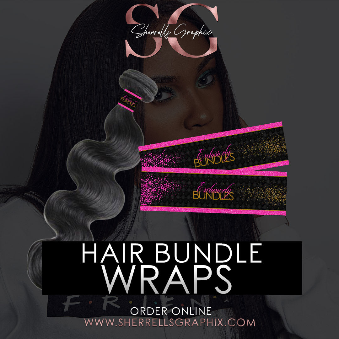 HAIR BUNDLE FULL ADHESIVE WRAPS (PRINTED) image 0